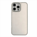 Silver-Edge Mirror Case for iPhone, front studio view