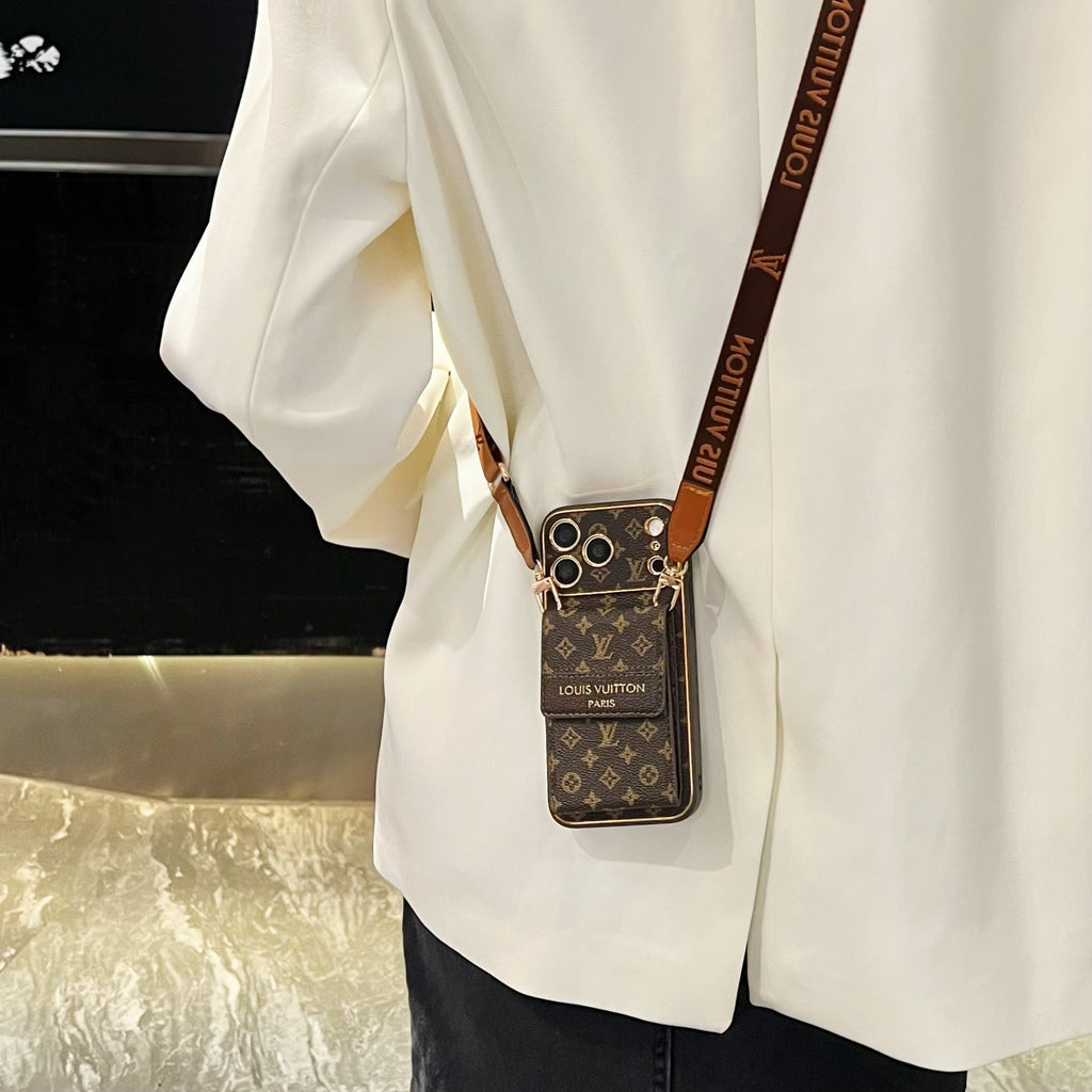 New Classic Luxury Card Holder Phone Case  012