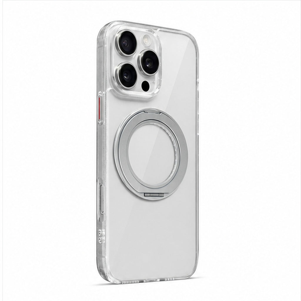 360° Magnetic Gear Stand Case for iPhone, three-quarter studio view