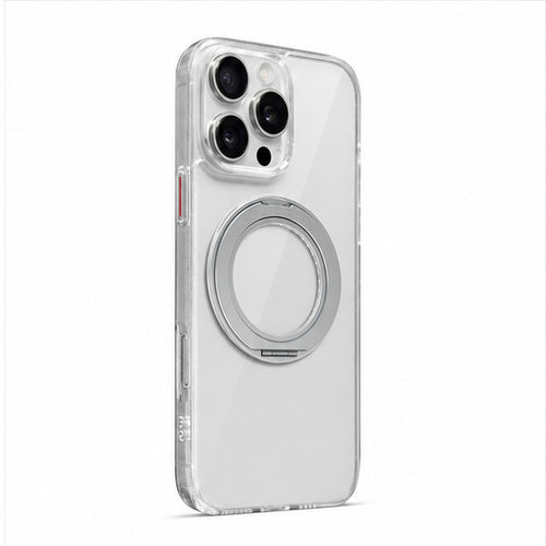 360° Magnetic Gear Stand Case for iPhone, three-quarter studio view