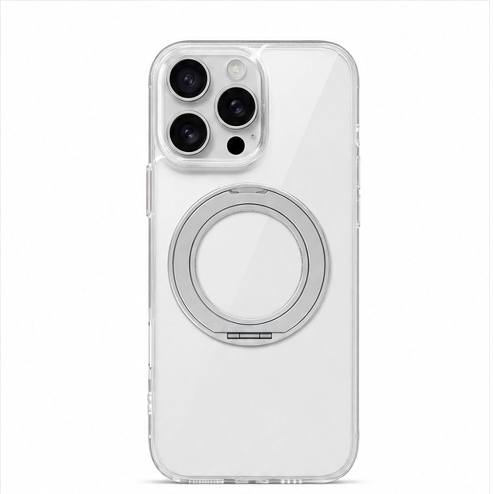 360° Magnetic Gear Stand Case for iPhone, front studio view