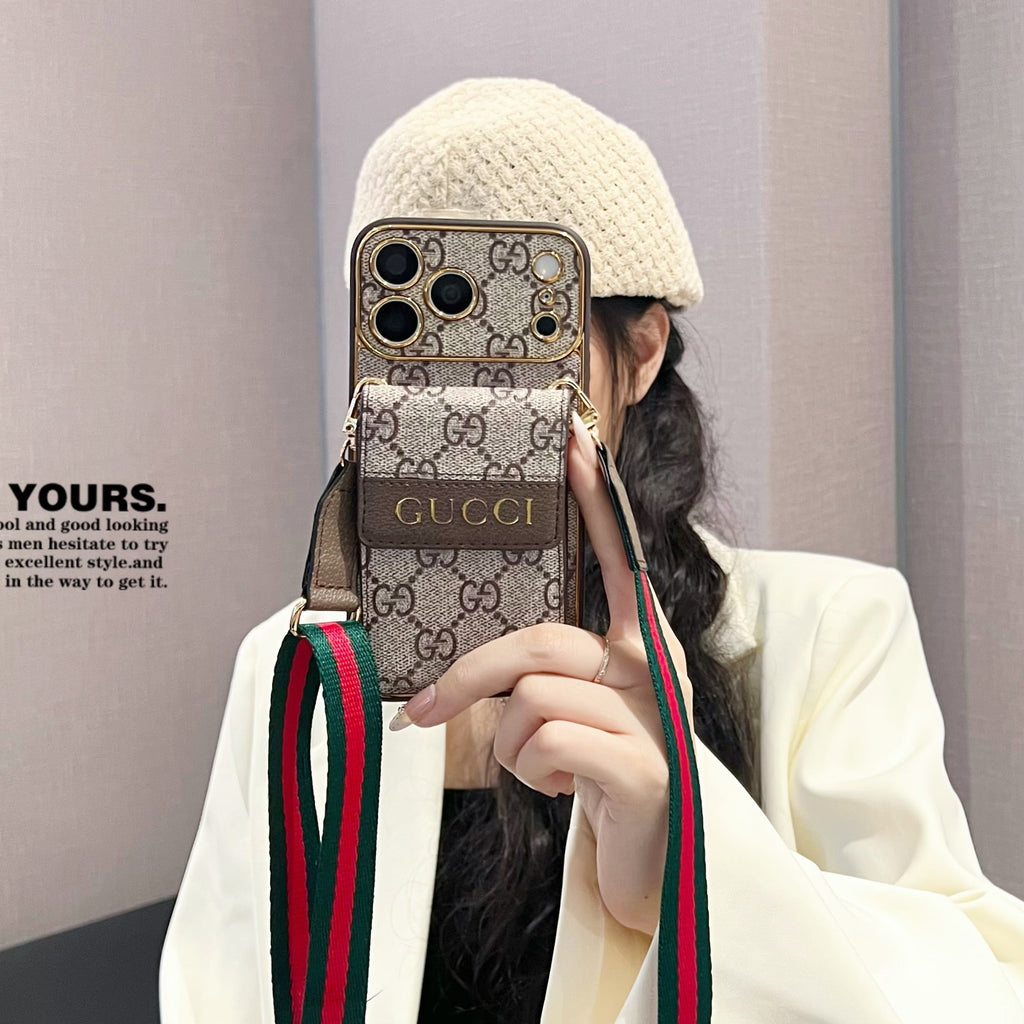 New Classic Luxury Card Holder Phone Case  012