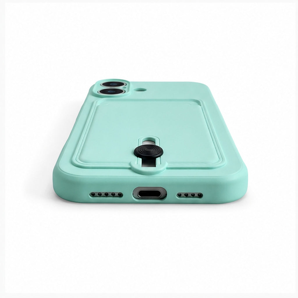 Slim Card Holder Case for iPhone, side profile
