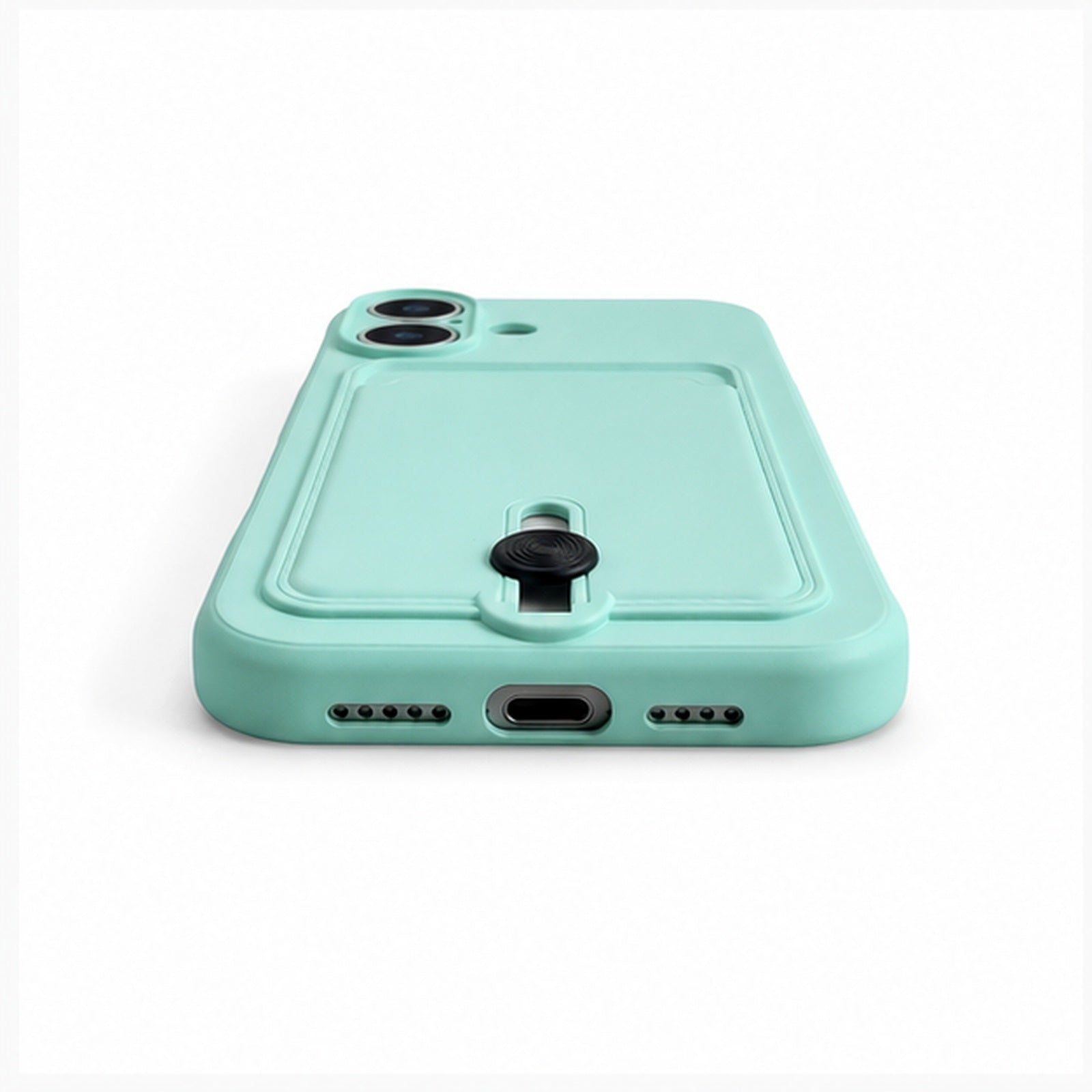 Slim Card Holder Case for iPhone, side profile