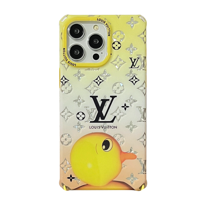 Luxury Duck & Rabbit Square iPhone Case