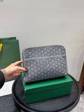 Essential clutch bag for men