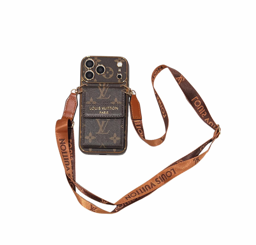 New Classic Luxury Card Holder Phone Case  012