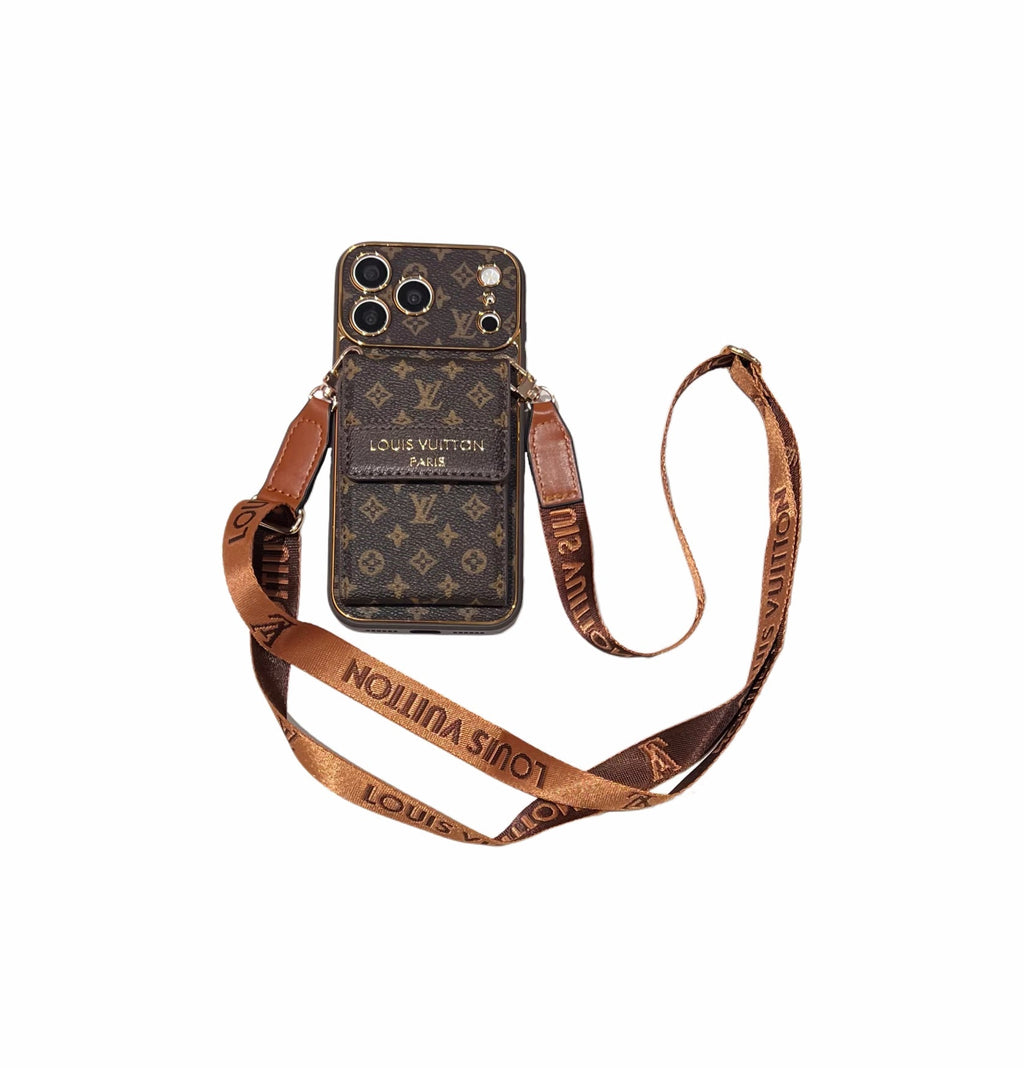 New Classic Luxury Card Holder Phone Case  012