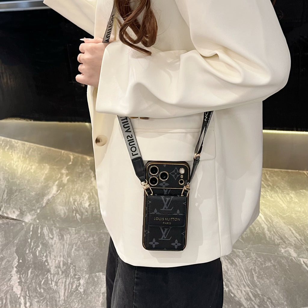 New Classic Luxury Card Holder Phone Case  012