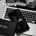 Luxury Leather Handle iPhone Case