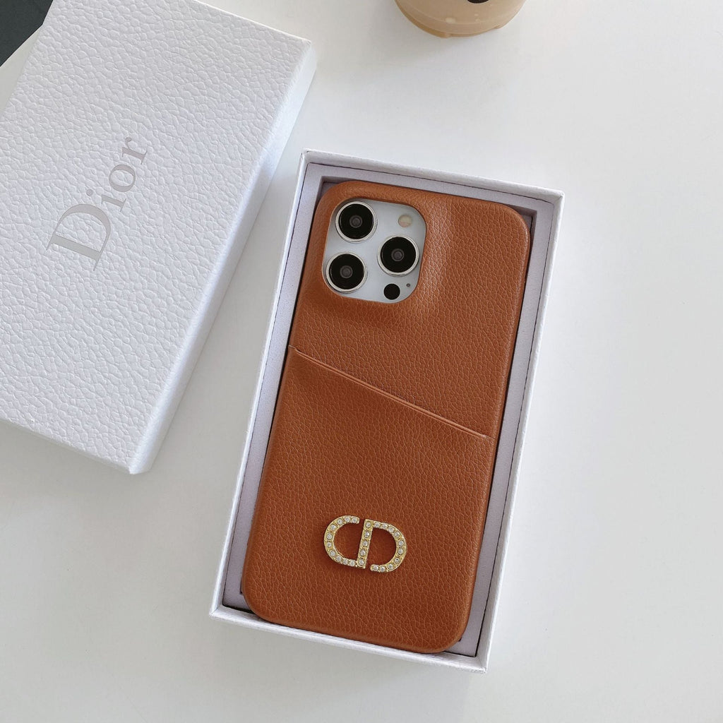 Fashion Leather iPhone Case