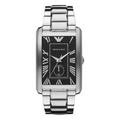 Emporio Armani Men's Watch Classic Black Bracelet
