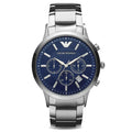 Emporio Armani Men's Renato Chronograph Watch Blue