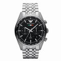 Emporio Armani Men's Team Italia Chronograph Watch Steel
