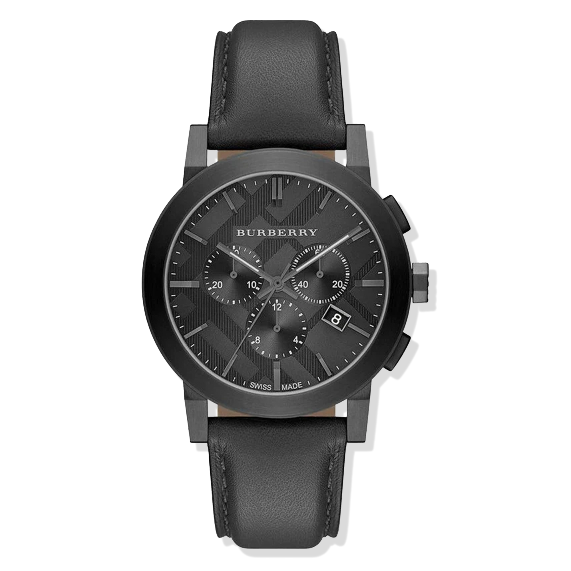 Burberry Men's The City Black Chronograph 42mm Watch