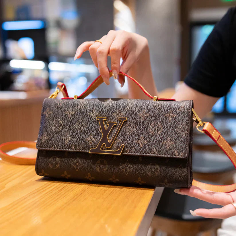 Special Price  Luxe Texture Leather Handbag