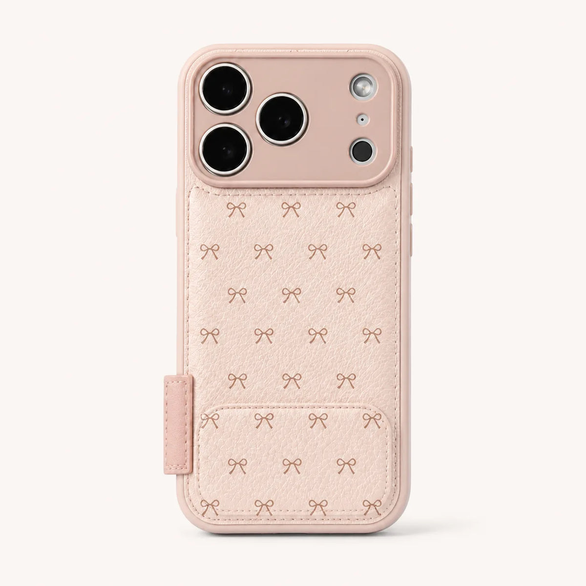 Luxe Bow Mirror Stand Case for iPhone