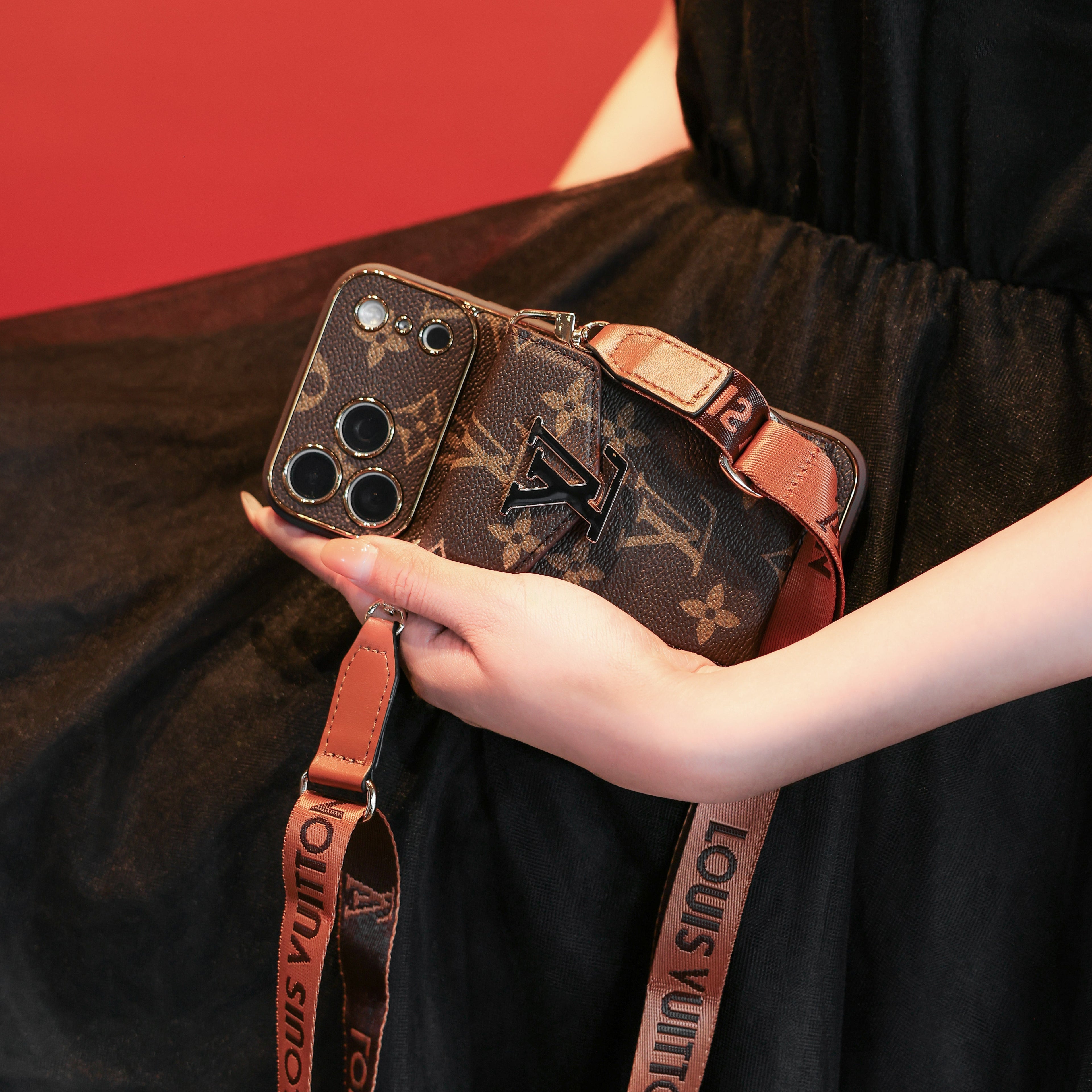 New Classic Luxury Card Holder Phone Case  011