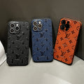 Luxury Color Leather iPhone Case