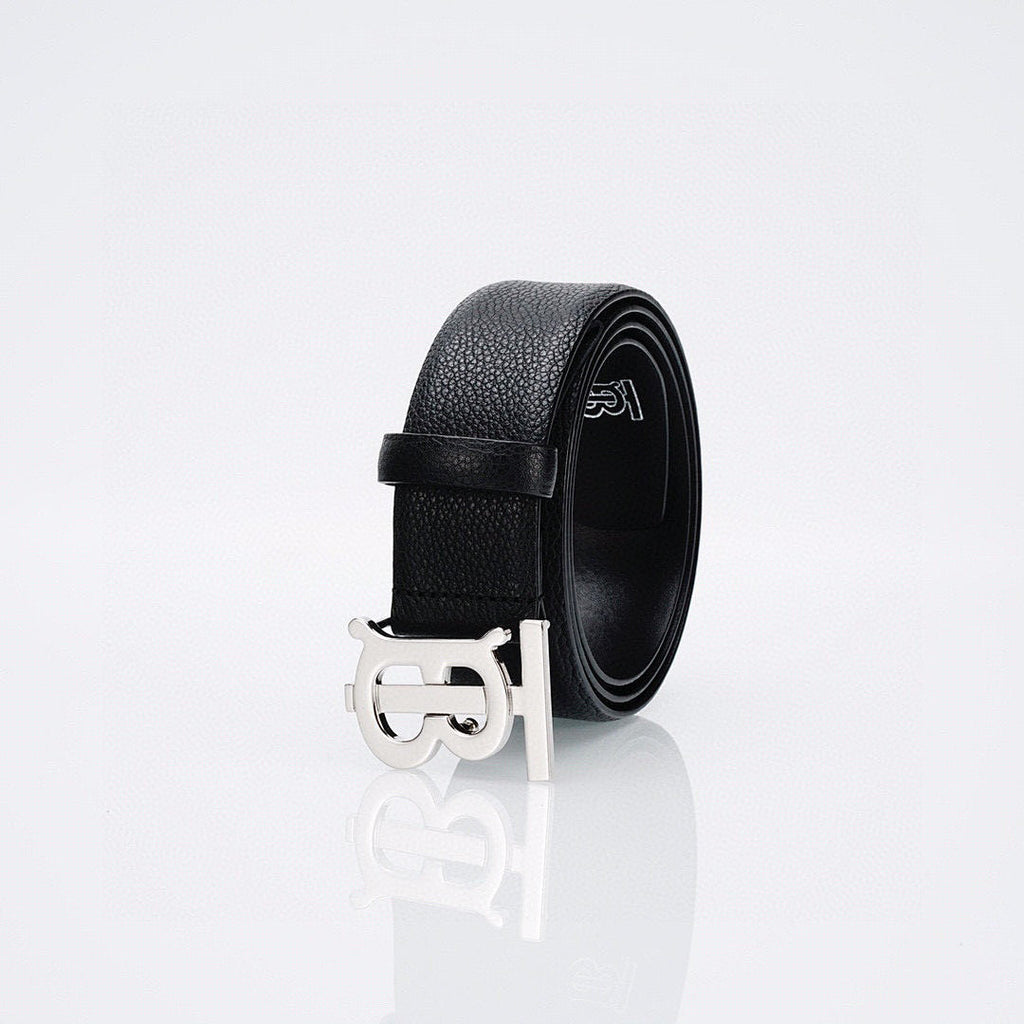 BB Belt with Silver Buckle