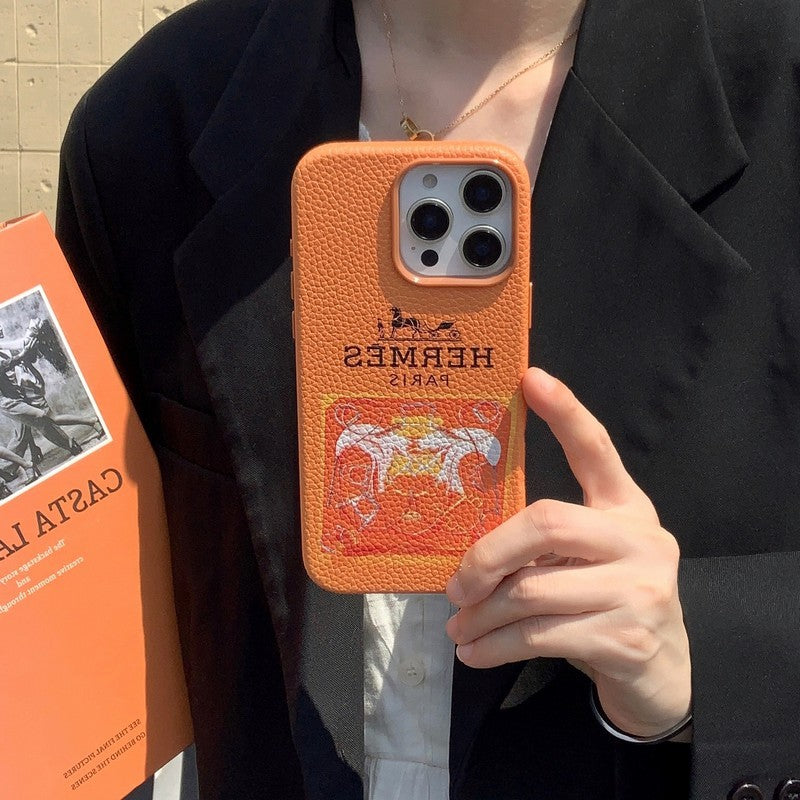 Classic Leather iPhone Case
