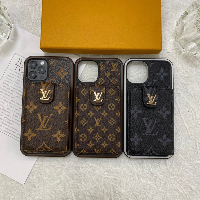 Luxury Card Bag iPhone Case