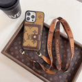 Luxury Card Bag Crossboday iPhone Case