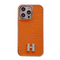 Classic Diamond Logo Rose Gold iPhone Case