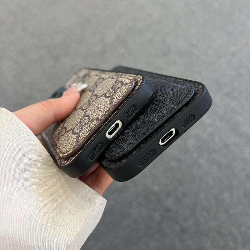 Premium Card Bag Classic iPhone Case
