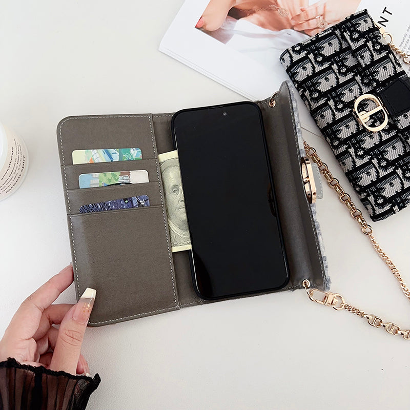 Fashion Bag Scarves Chain iPhone Case