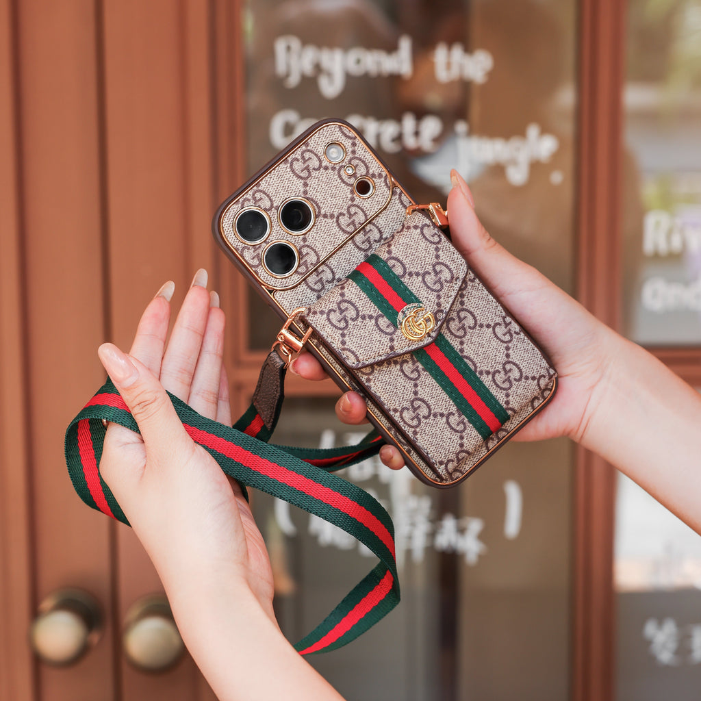 New Classic Luxury Card Holder Phone Case  011