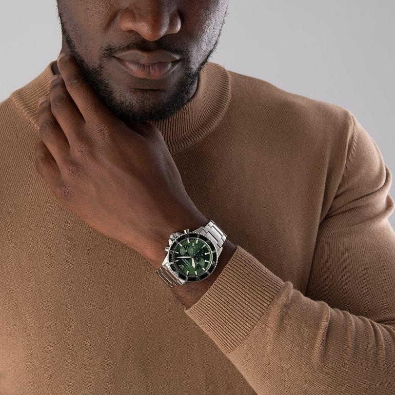 Emporio Armani Men's Watch Diver Chronograph 43mm Green
