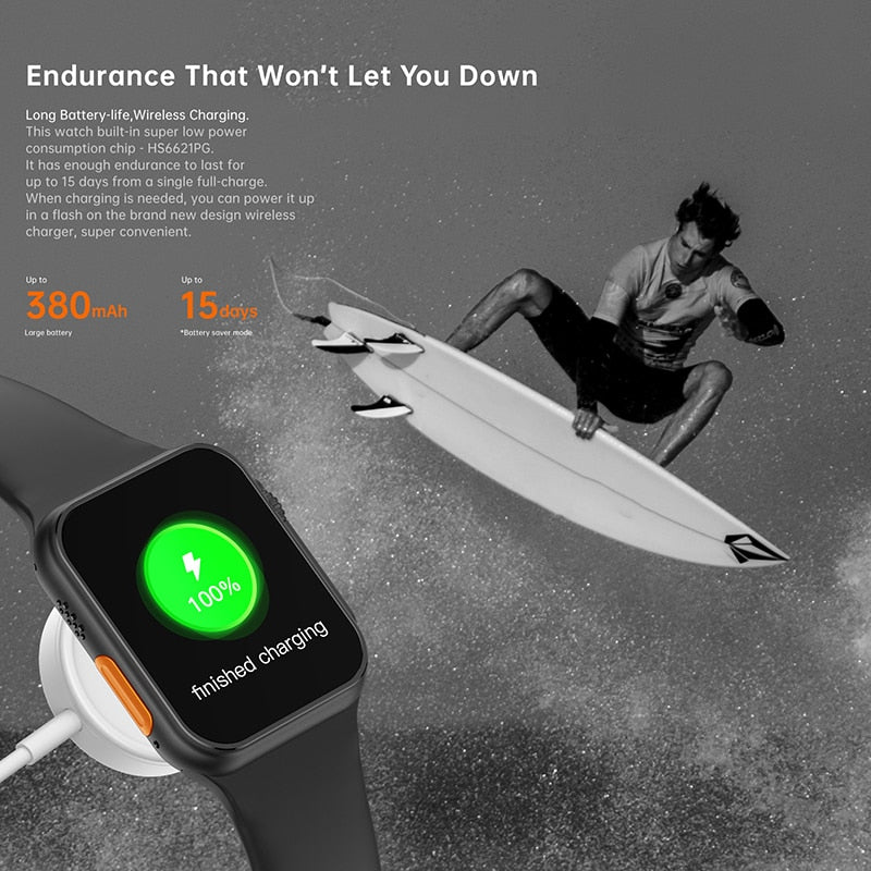 NEW Ultra Watch Men Smart Watch Series 8 NFC Door Access Smartwatch For Android Apple Phone Watch Bands