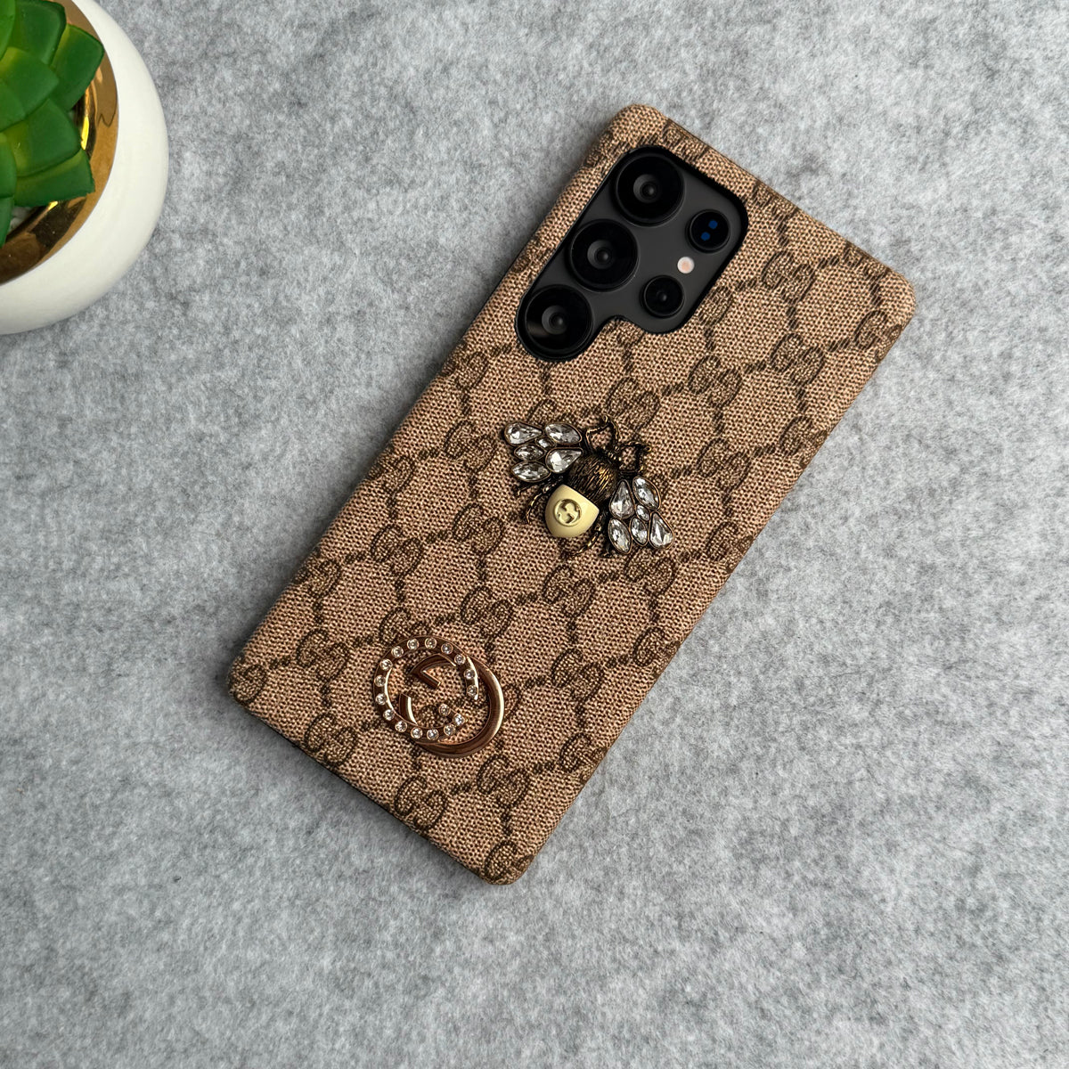 Luxury Premium Brand 3D BEE Design Case For Samsung Galaxy