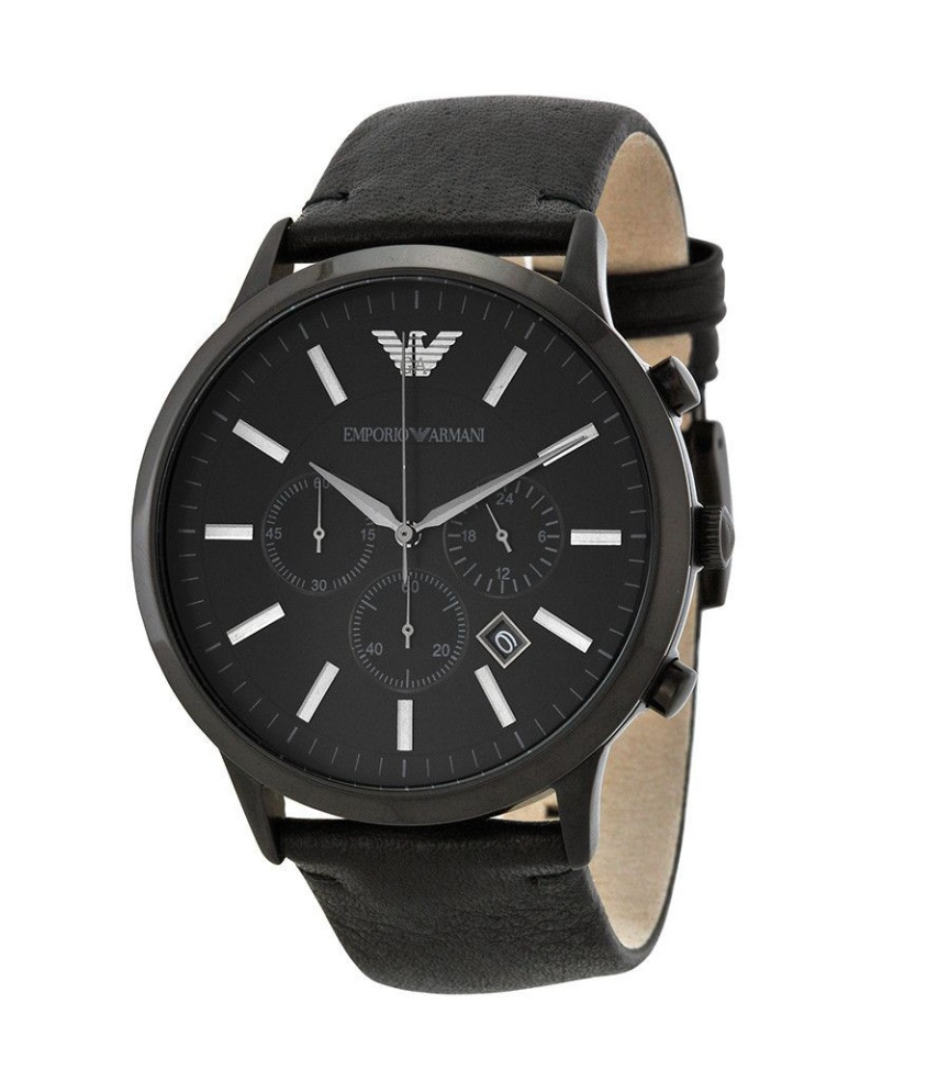 Emporio Armani Men's Black Watch