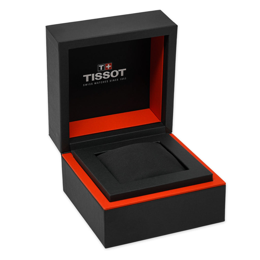 Tissot Chemin Des Tourelles Powermatic 80 Ladies White Rose Gold Watch