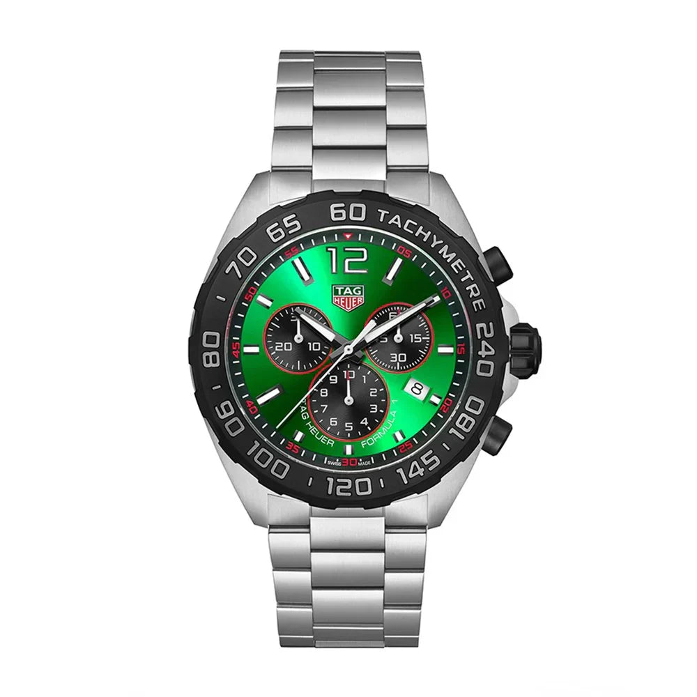 Tag Heuer Formula 1 Chronograph Men's Green Watch