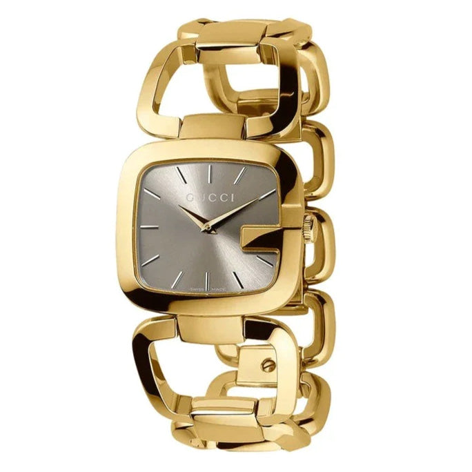 Gucci Ladies G-Gucci Gold Watch