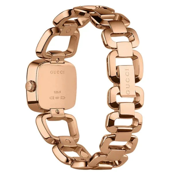 Gucci Ladies G-Gucci Rose Gold Watch