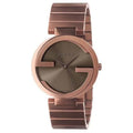 Gucci Watch Interlocking G Ladies 37mm Brown