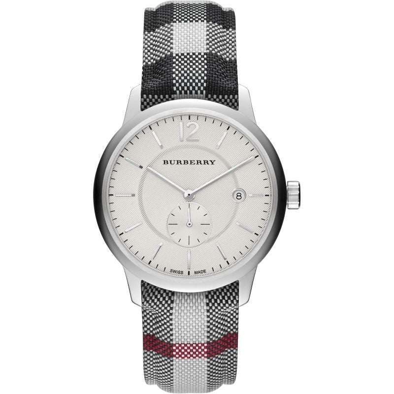 Burberry Men's The Classic Horseferry 40mm Silver Watch