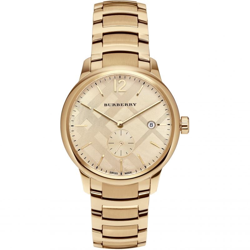 Burberry Men's The Classic Yellow 40mm Gold Watch