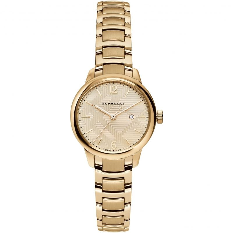 Burberry Ladies Gold The Classic 32mm Watch