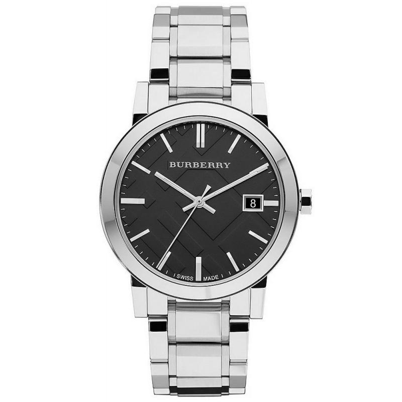 Burberry The City Black Steel 38mm Watch