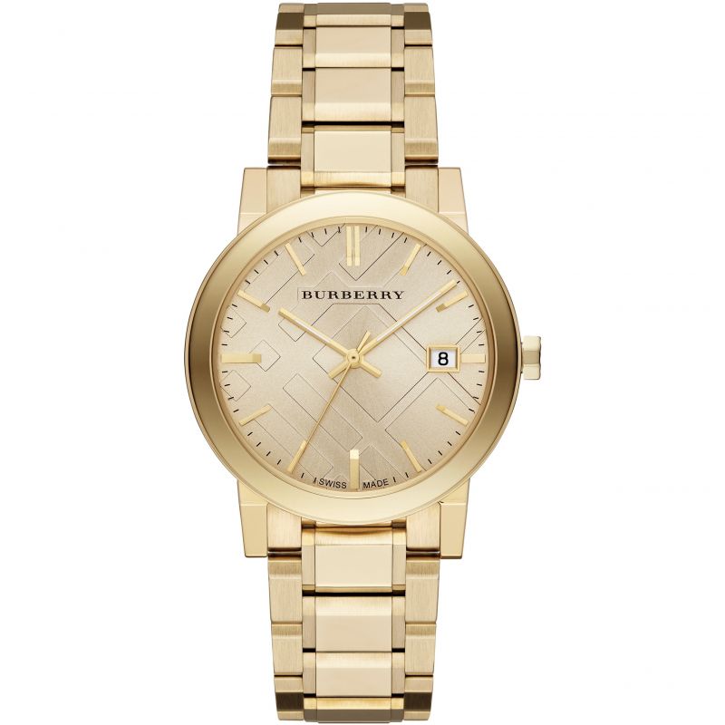 Burberry The City Yellow Gold 38mm Watch