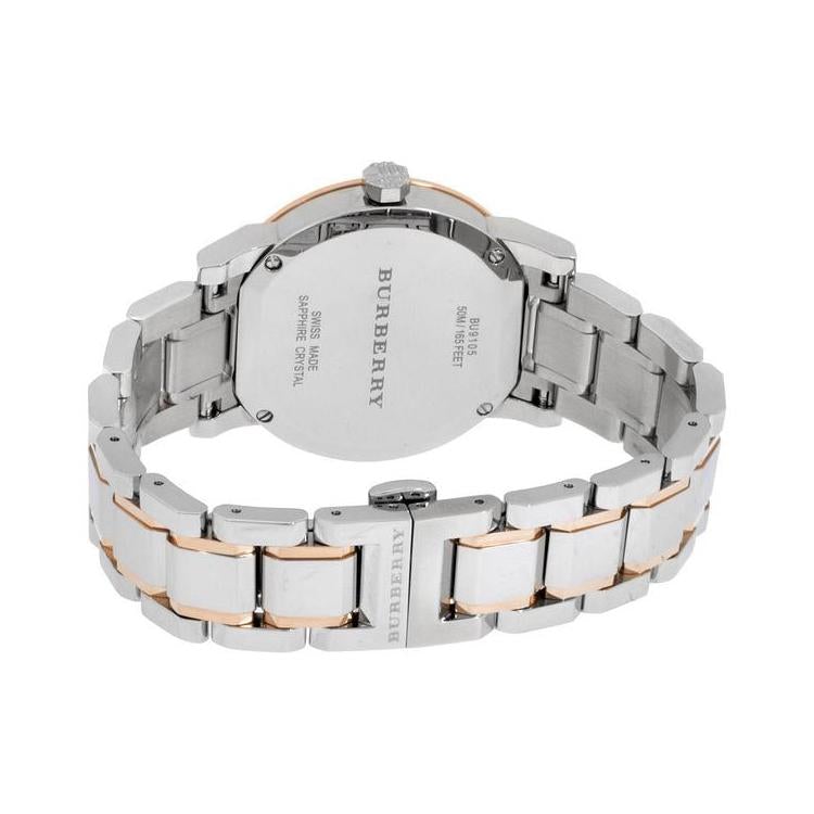 Burberry Ladies Two-Tone 34mm Watch