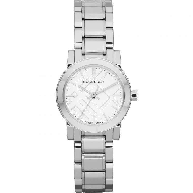 Burberry The City Ladies 26mm Silver Watch