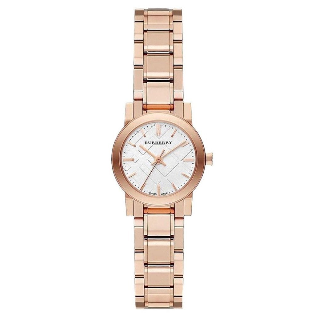 Burberry Ladies Swiss Rose Gold 26mm Watch