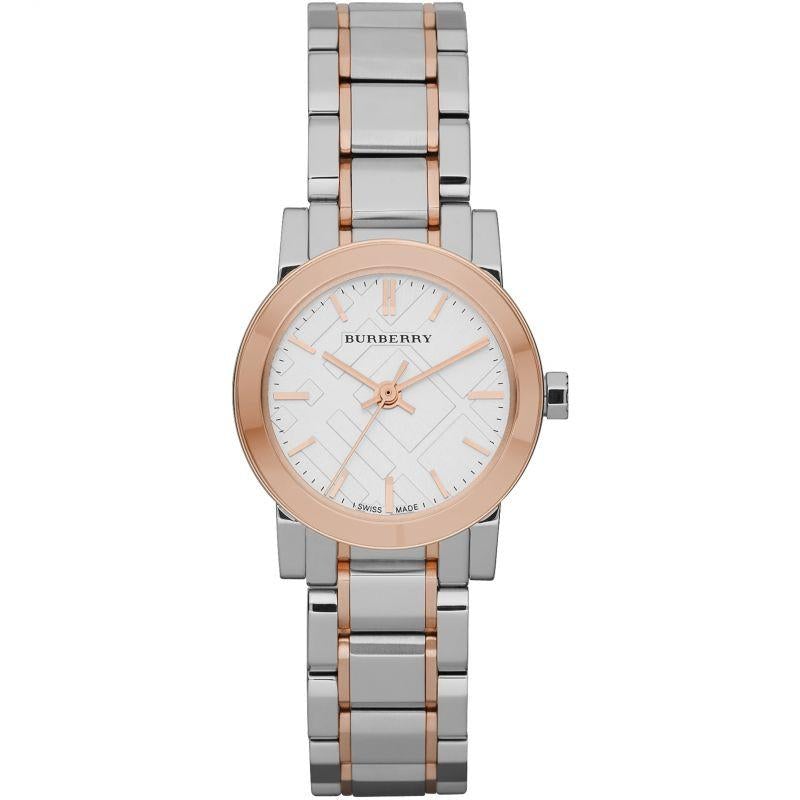 Burberry Ladies 2 tone Rose Gold 26mm Watch