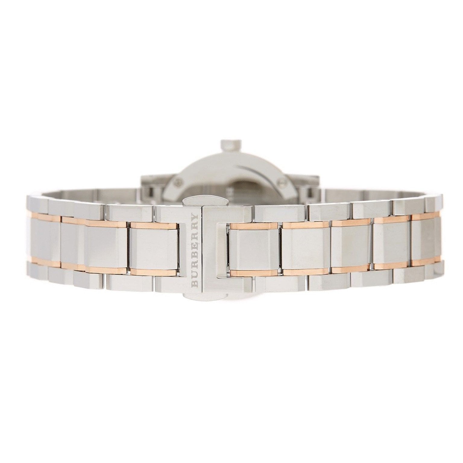 Burberry Ladies 2 tone Rose Gold 26mm Watch